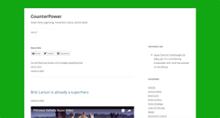 Desktop Screenshot of counterpower.org